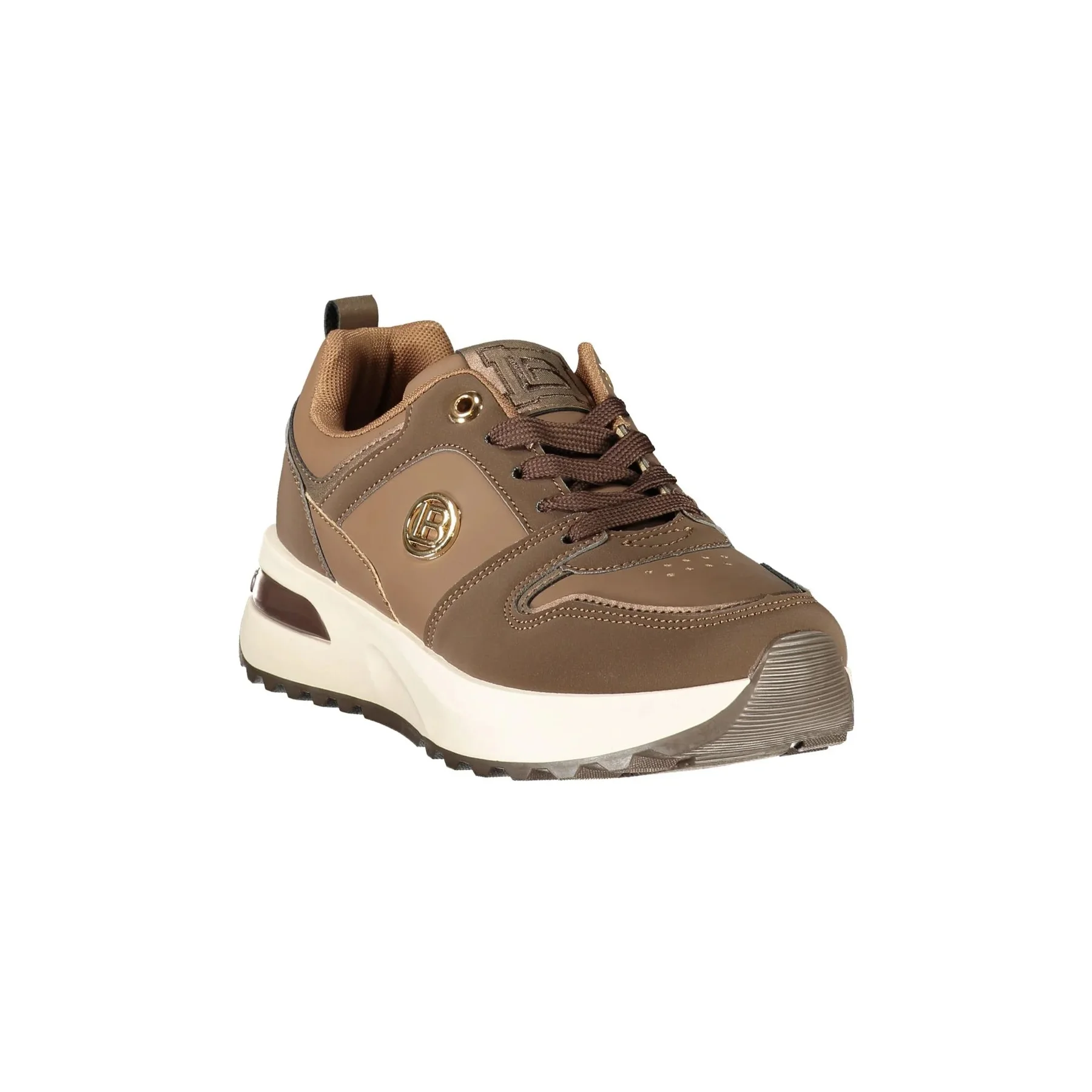 Laura Biagiotti Sneakers Donna Marroni Logo - vista 2