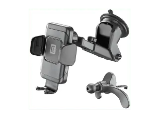 Supporto Auto Cellularline Hug Air con Carica Wireless