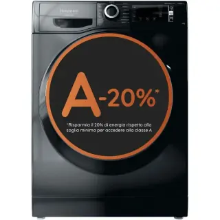 Lavatrice a carica frontale Hotpoint Ariston NBT 108 BLACK