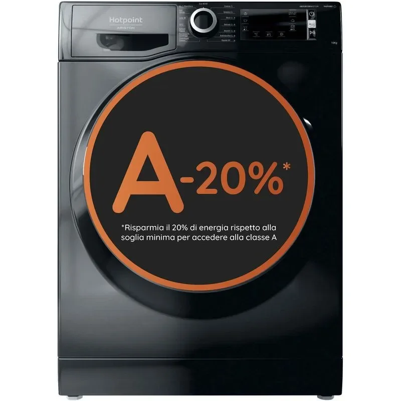 Lavatrice a carica frontale Hotpoint Ariston NBT 108 BLACK