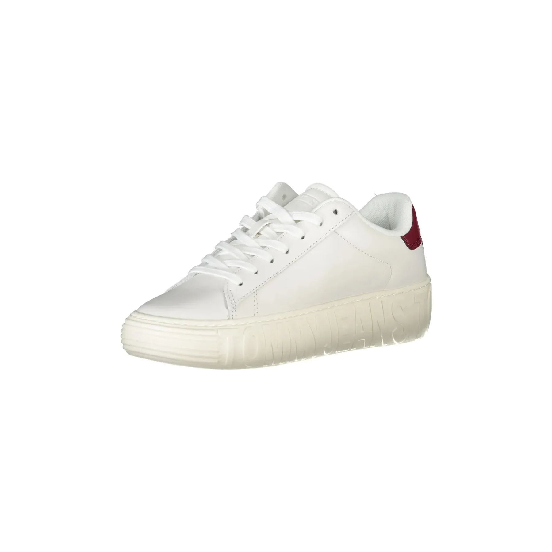 TOMMY HILFIGER Scarpe Sneakers Donna Nere con Dettagli Logo - vista 4
