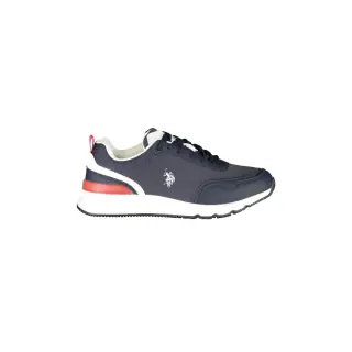 Sneakers Uomo Blu con Stampa Logo