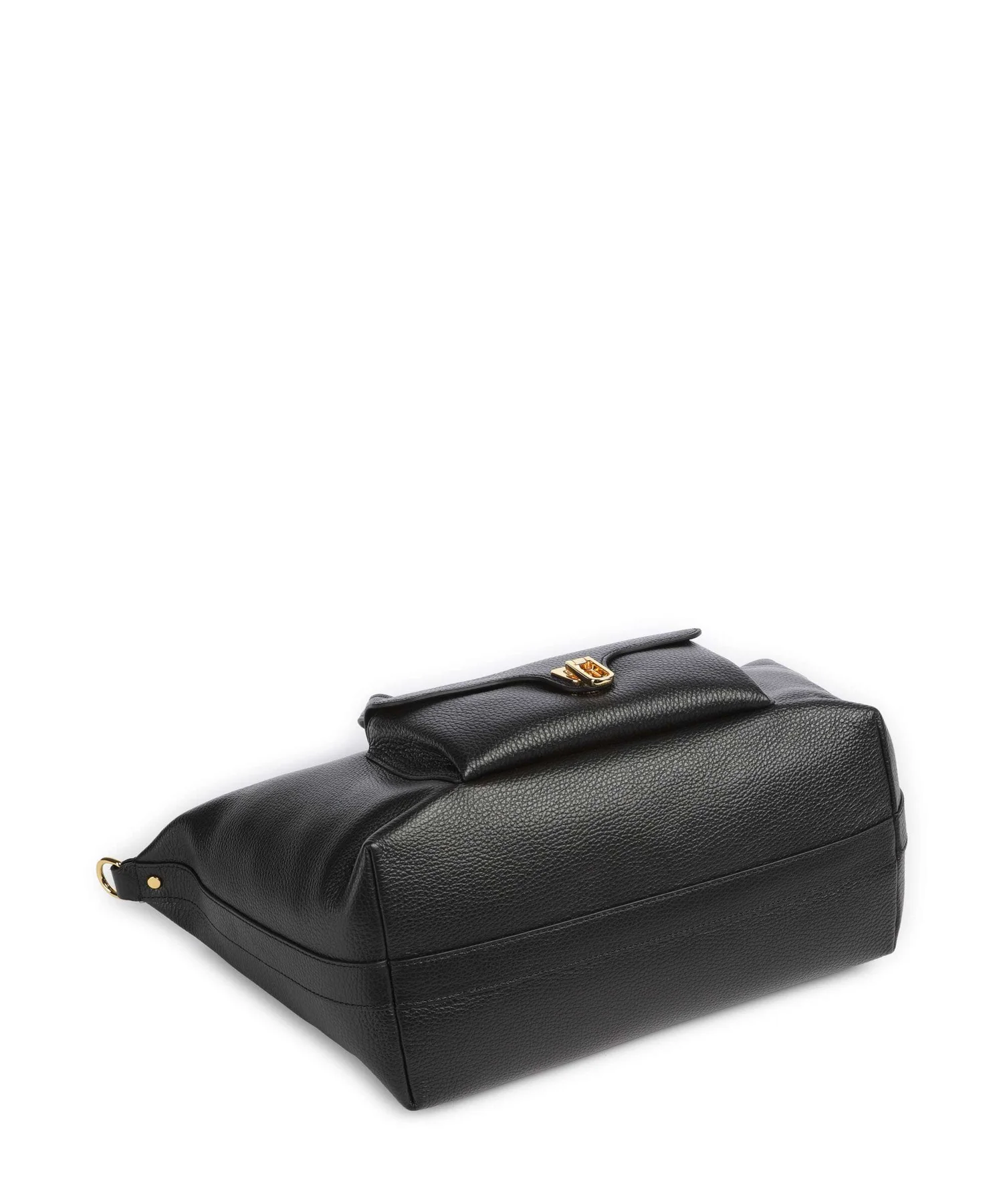Coccinelle Borsa a Tracolla Pelle Donna Nera Stampa Logo - vista 4