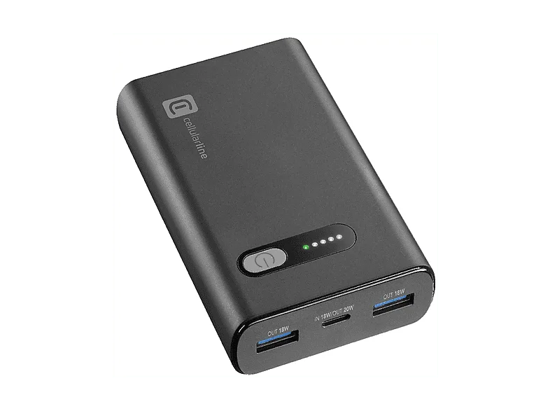 POWER BANK CELLULARLINE Fast PD 10000 mAh
