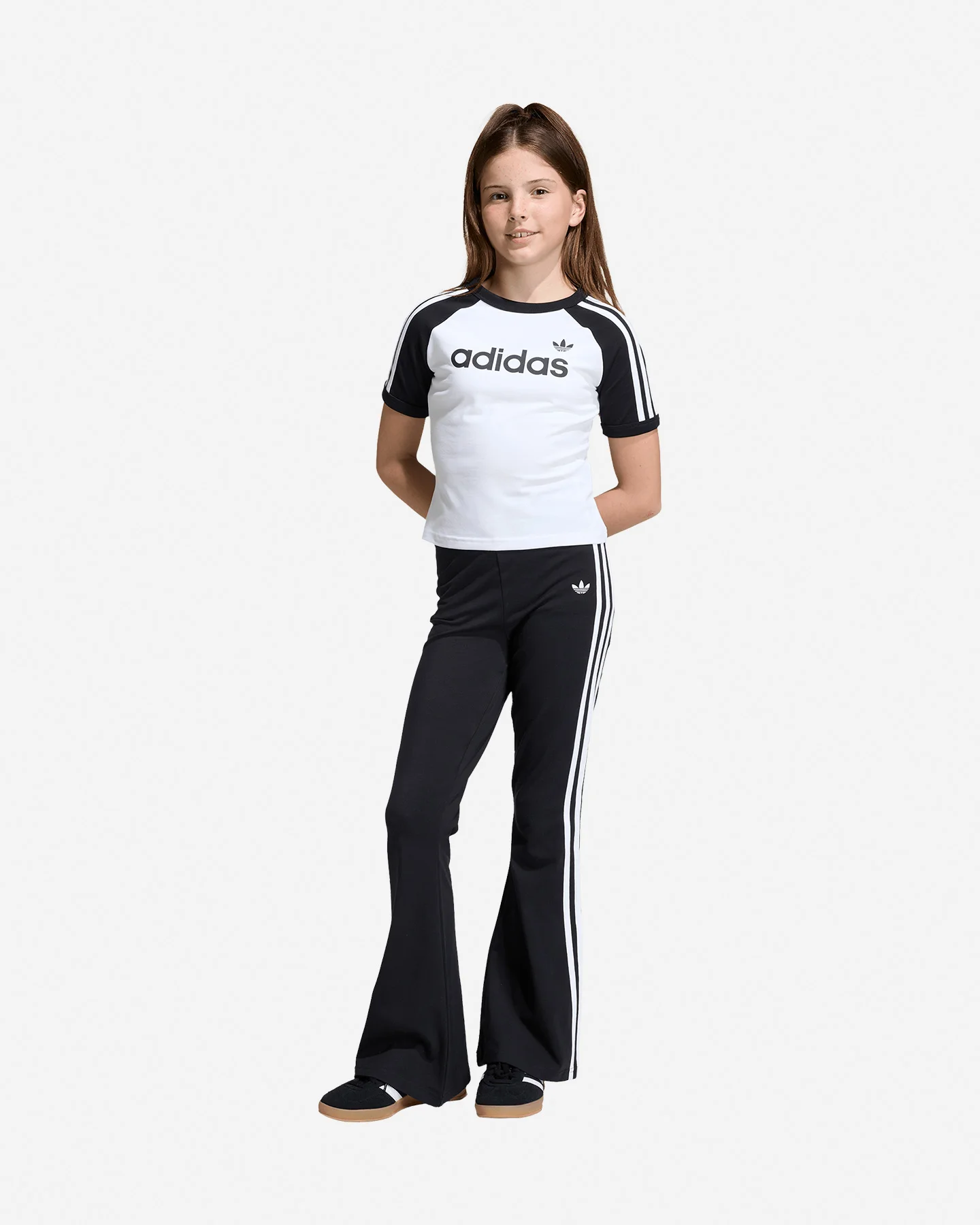 Adidas 3stripes Jr - Leggings - vista 4