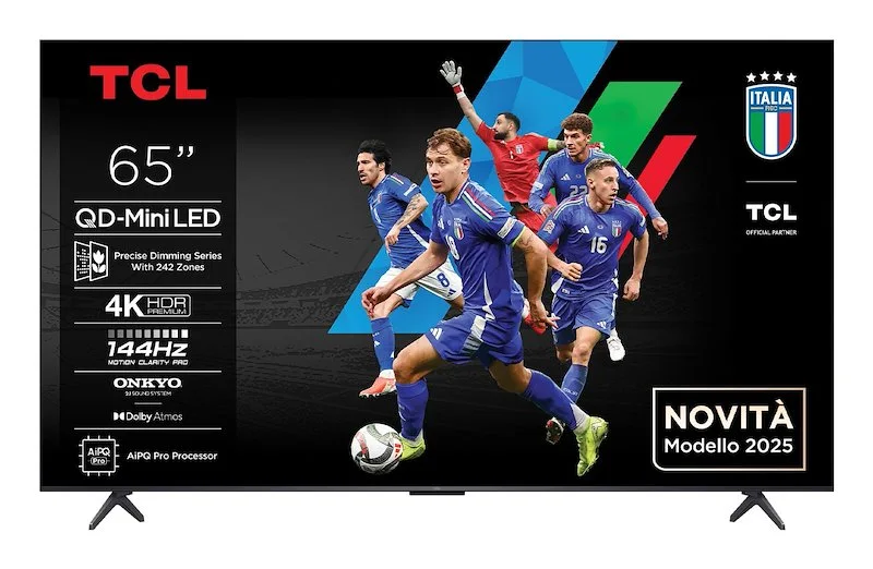 TCL TV MINI LED 65" 65C69K Metallico