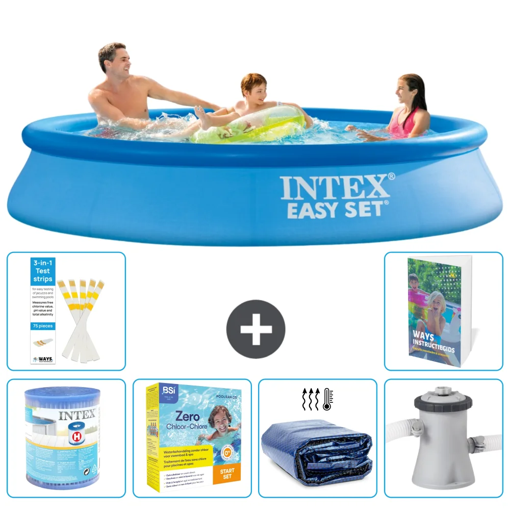 Intex Piscina Easy Set Rotonda