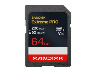 Scheda di Memoria Sandisk SD Extreme Pro 64GB XC
