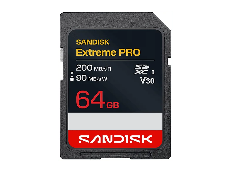 Scheda di Memoria Sandisk SD Extreme Pro 64GB XC