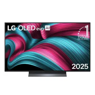 LG TV OLED 48" OLED48C55LA Charcoal Black