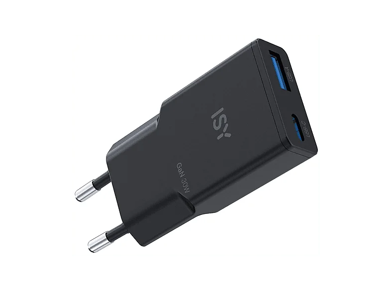 Caricabatteria ISY IWC-4130 da 30W Nero