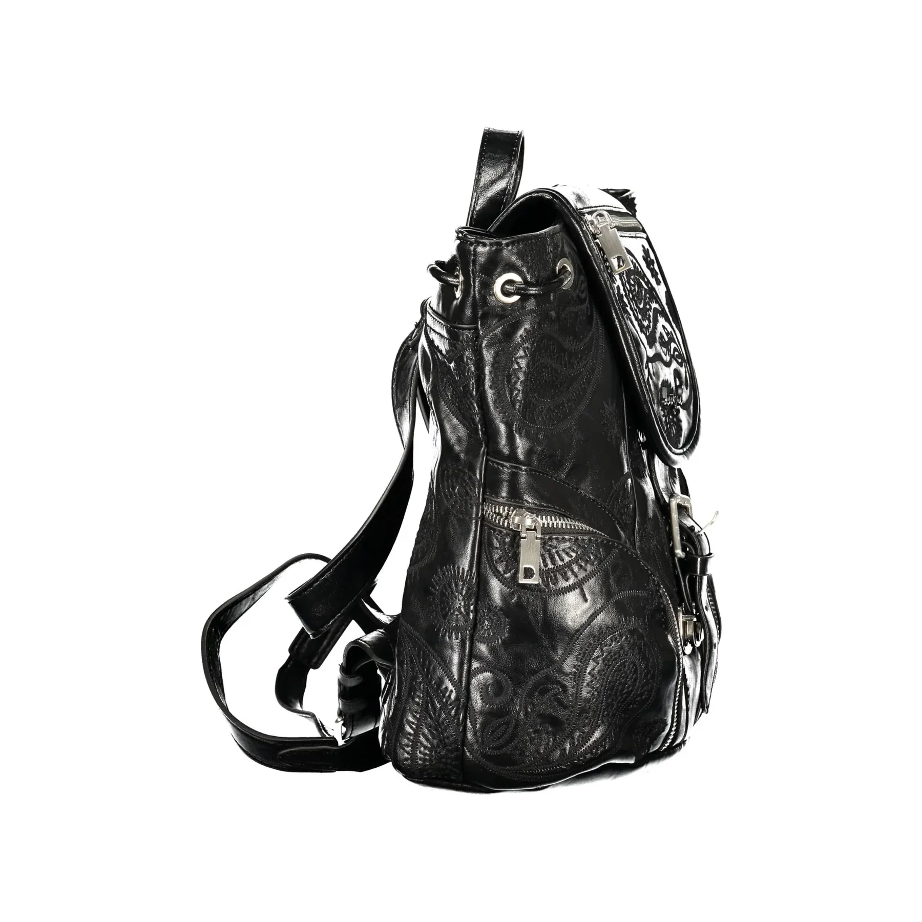 Desigual Zaino Donna Ricamo Logo - vista 3