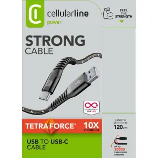 CELLULARLINE Cavo USB Tetra Force
