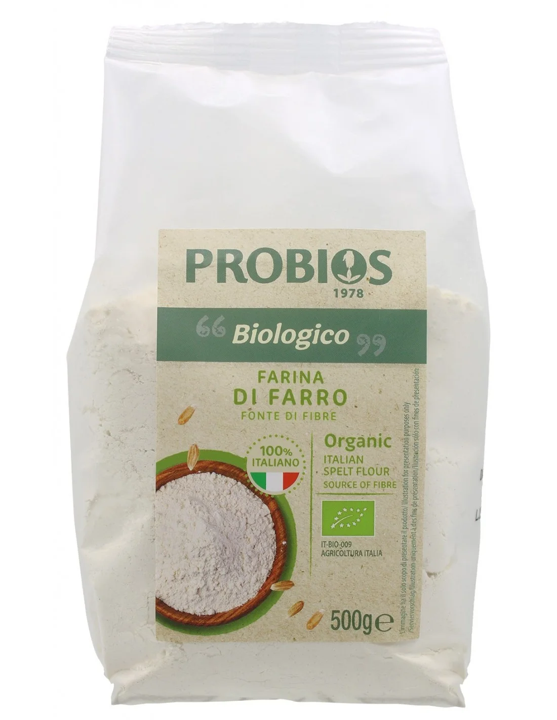 Farina di farro bianca Probios