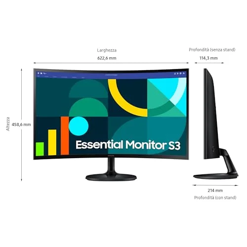 Samsung Monitor S36GD Curvo 27'' Full HD - vista 6