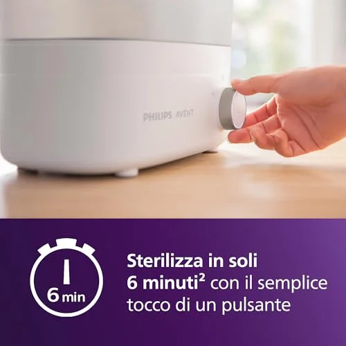 Sterilizzatore Elettrico a Vapore Philips Avent SCF291 - vista 5