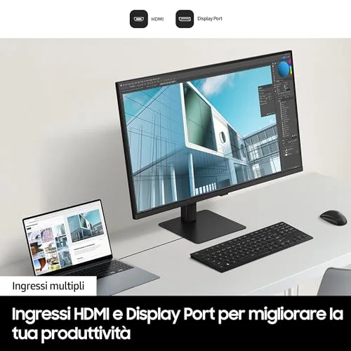 Samsung Monitor ViewFinity S7 (S32D702) - vista 8