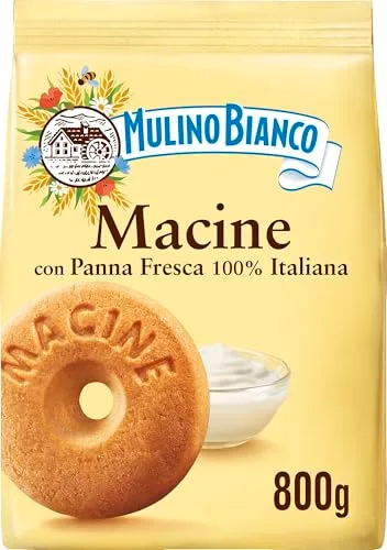 Mulino Bianco Biscotti Frollini Macine con Panna Fresca