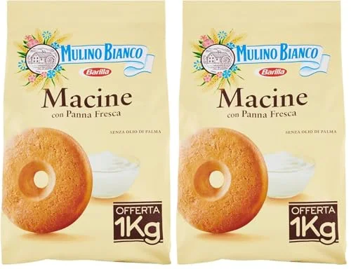 Mulino Bianco Biscotti Frollini Macine con Panna Fresca vista 3