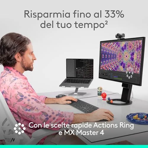 Logitech MX Master 4 Mouse Wireless - vista 3
