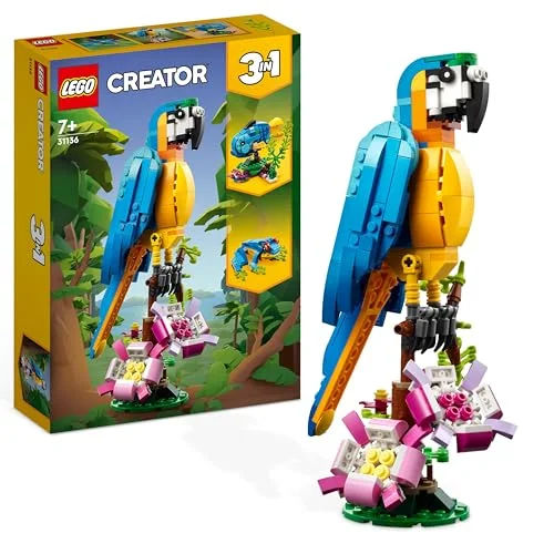 LEGO Creator Pappagallo Esotico 31136