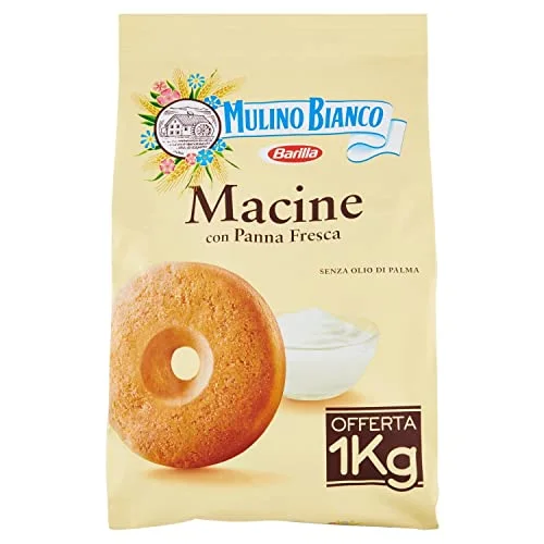 Mulino Bianco Biscotti Frollini Macine con Panna Fresca vista 2
