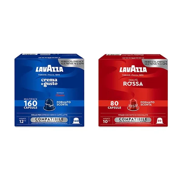 Lavazza Qualità Rossa Capsule Compatibili Nespresso Original - vista 3