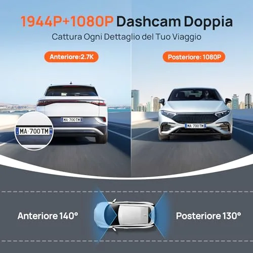 70mai Dash Cam A510 Full-HD - vista 3