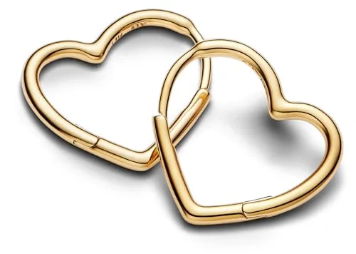 Pandora Moments orecchini cuore asimmetrico - vista 3