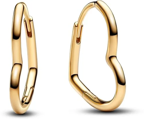 Pandora Moments orecchini cuore asimmetrico