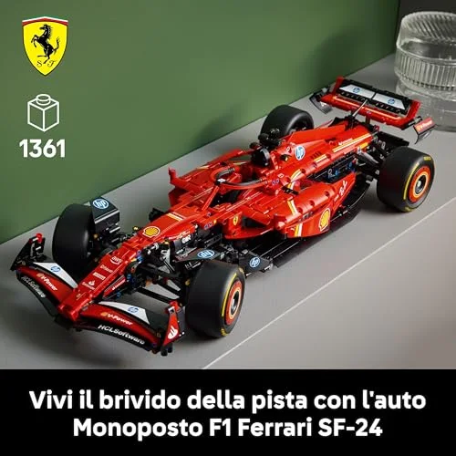 LEGO Technic Monoposto F1 Ferrari SF-24 - vista 4